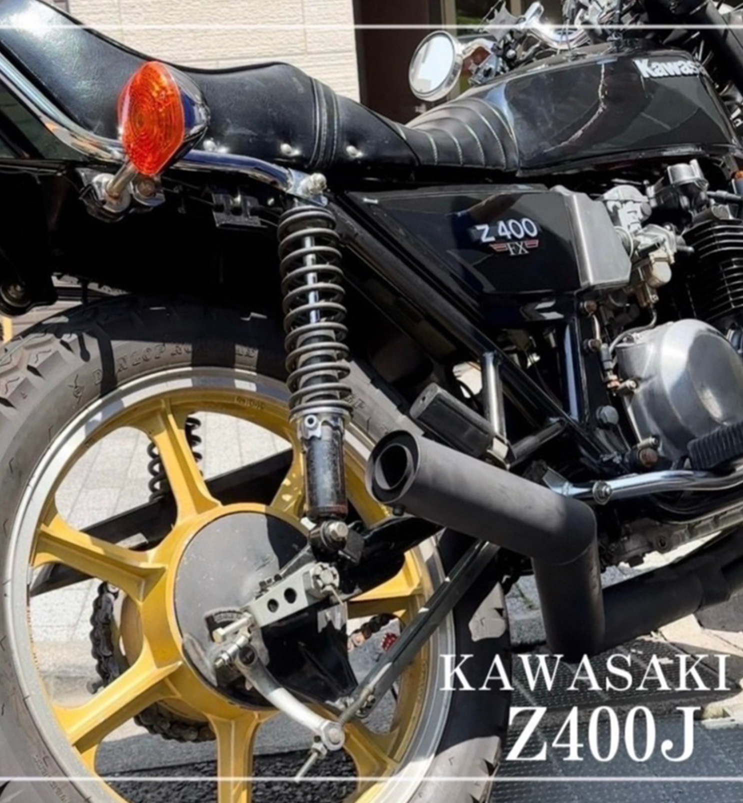 バイクにコーティング2