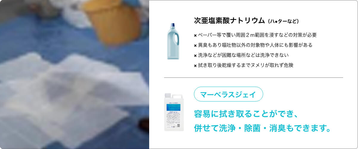 人・環境に対して安心・安全